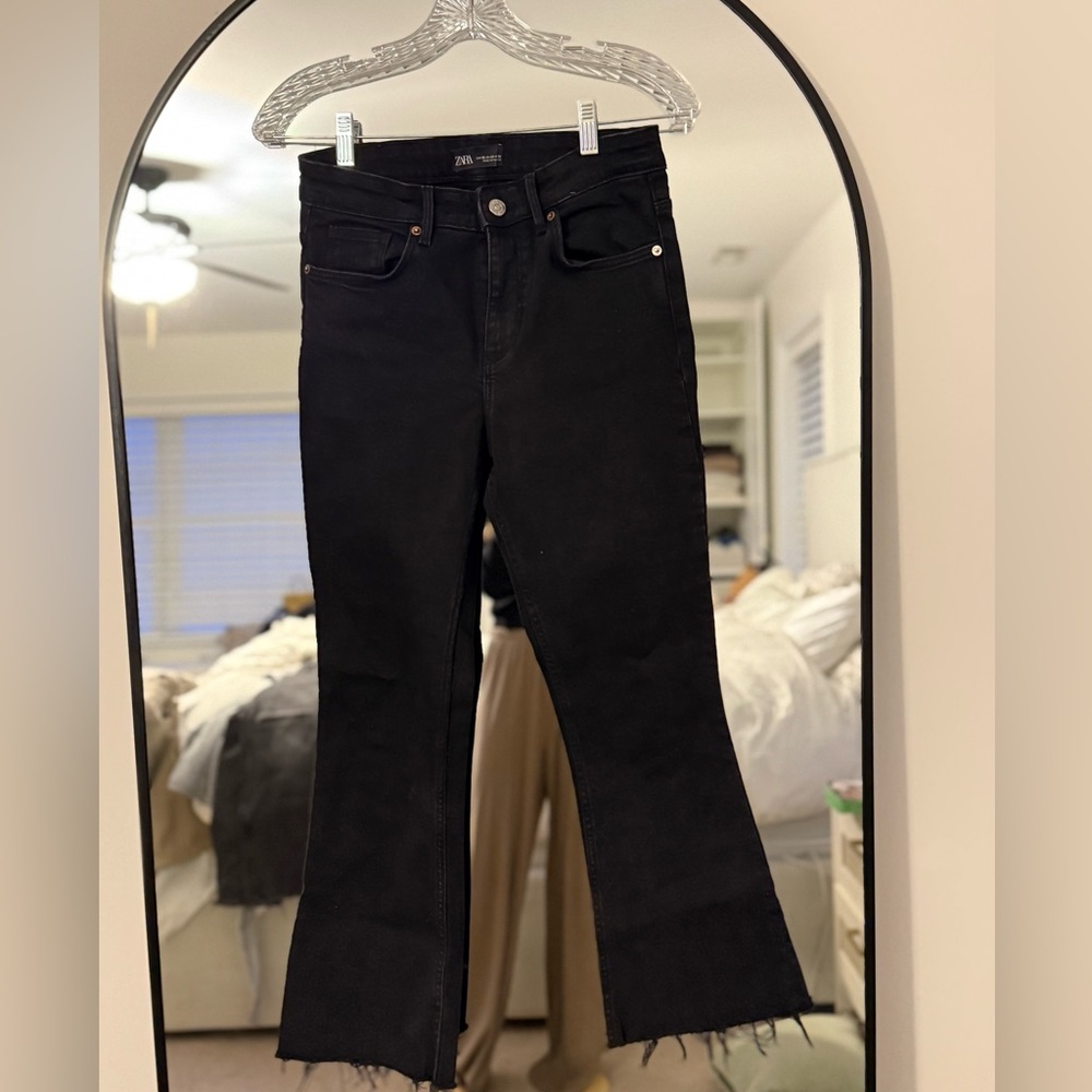 Zara Black Denim Jeans